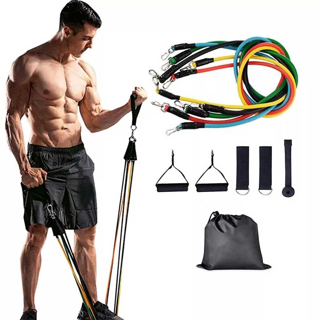 11pcs Resistance band