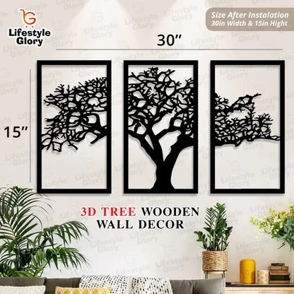 Welcome to Our Home 3D Wooden Wall Decor