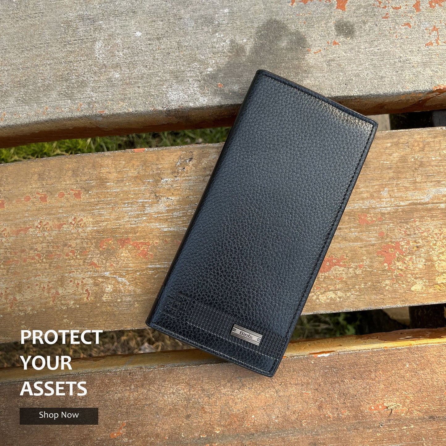 Bina Branded Imported Trifold Wallet