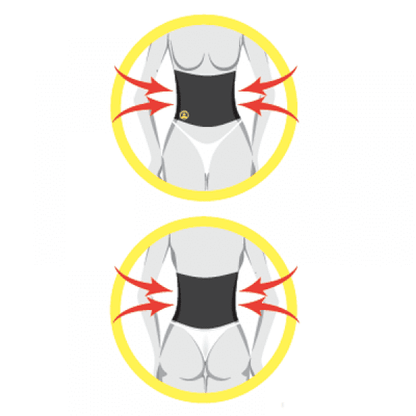 Hot shaper belt different size